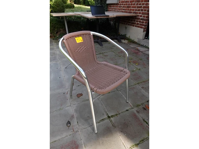 15x stapelbare terrasstoel - afbeelding 2 van  4