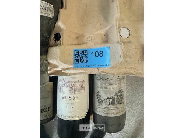 15x1 fles diverse wijnen - afbeelding 2 van  8