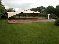 15x20m chino stretch tentzeil - afbeelding 1 van  2