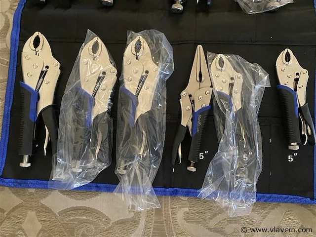16 delige griptangen set 5 tot 11" - afbeelding 5 van  5
