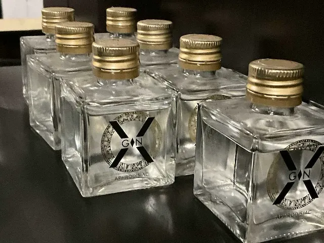 16 diverse mini flesjes gin - afbeelding 2 van  4