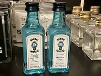16 diverse mini flesjes gin - afbeelding 3 van  4