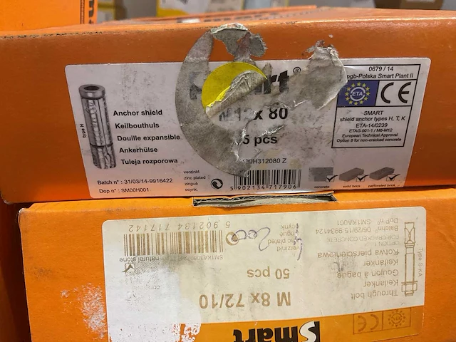 16 dozen geperforeerde plug voor chemische mortel; keilbouthuls - afbeelding 4 van  5