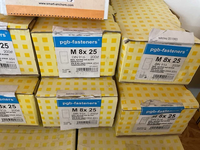 16 dozen houtbouten; stelschroef - afbeelding 4 van  6