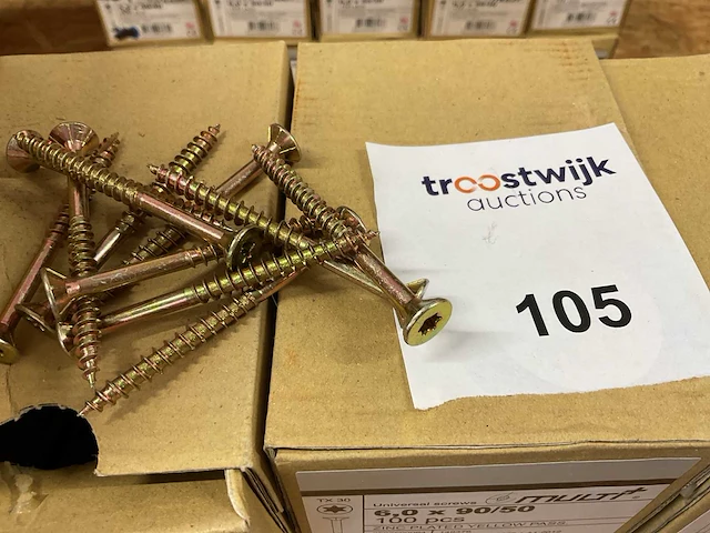 16 dozen houtschroeven - afbeelding 2 van  6