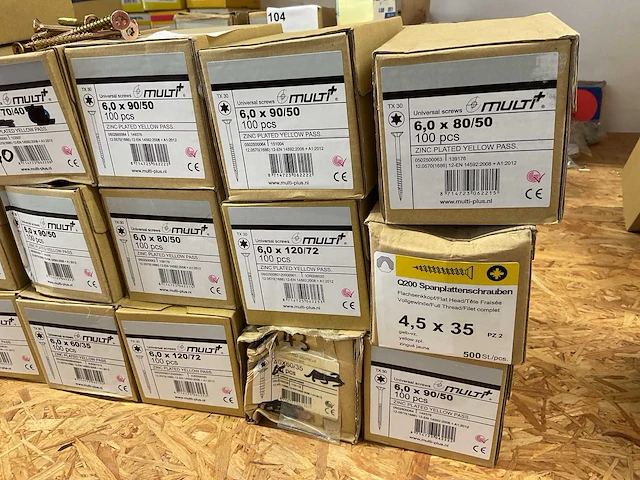 16 dozen houtschroeven - afbeelding 6 van  6