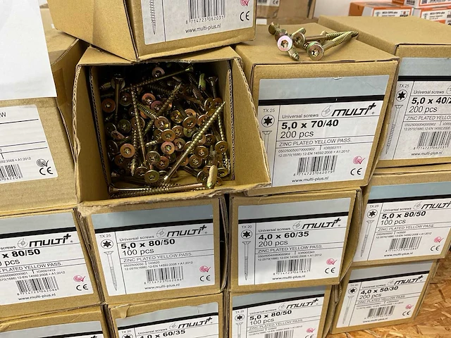 16 dozen houtschroeven - afbeelding 2 van  5
