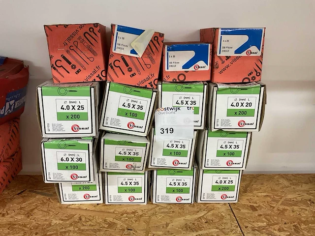16 dozen schroefhaken - afbeelding 1 van  4