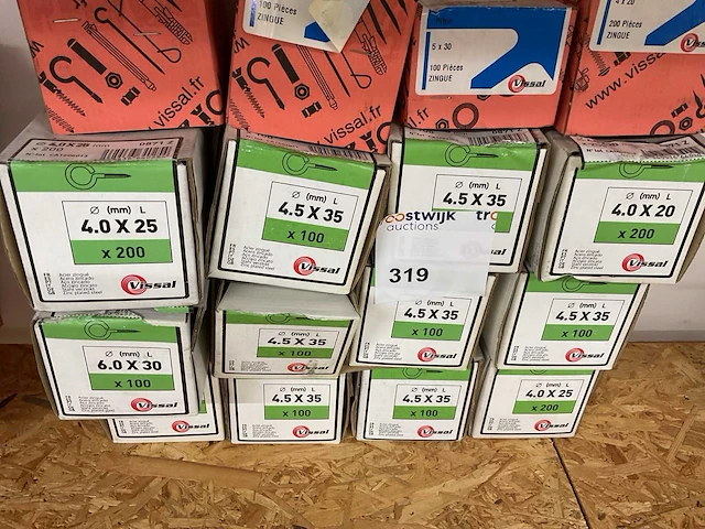 16 dozen schroefhaken - afbeelding 3 van  4
