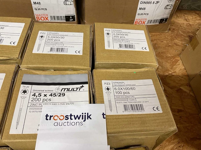 16 dozen spaanderplaatschroeven - afbeelding 4 van  7