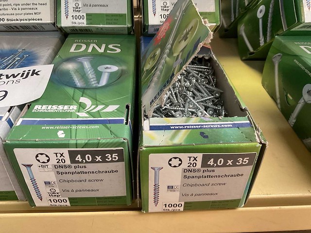 16 dozen spaanplaatschroeven - afbeelding 3 van  6