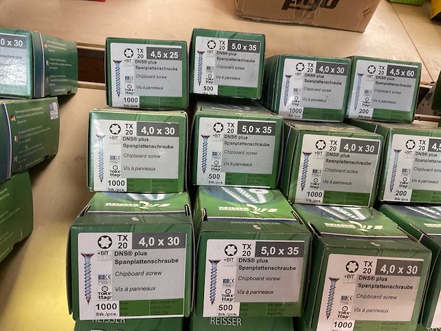 16 dozen spaanplaatschroeven - afbeelding 5 van  7