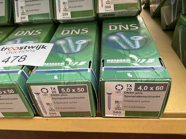 16 dozen spaanplaatschroeven - afbeelding 4 van  8