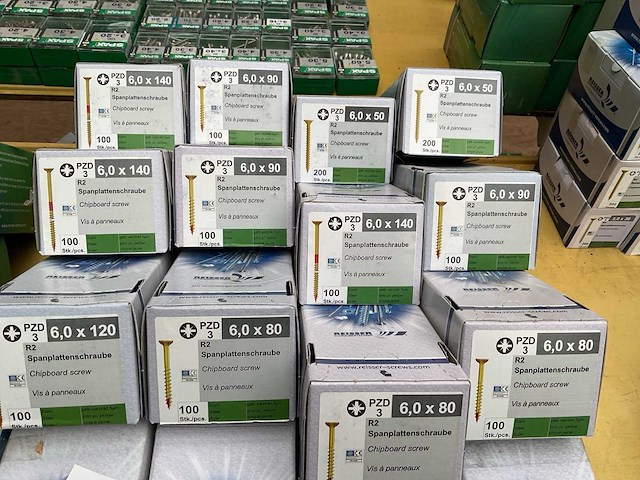 16 dozen spaanplaatschroeven - afbeelding 3 van  6