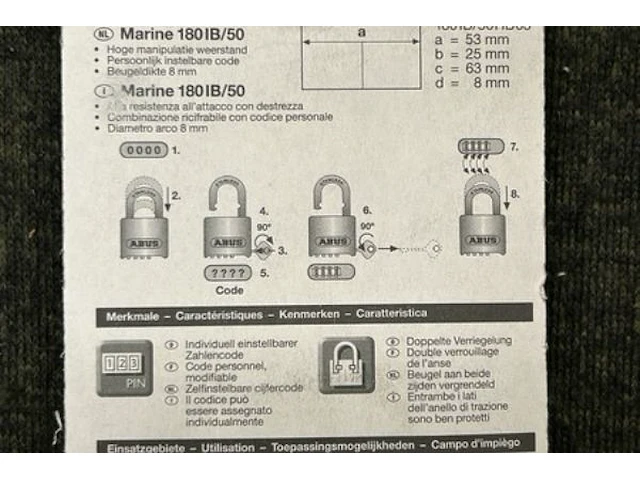 16 hangsloten abus - afbeelding 6 van  6