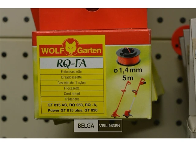 ±16 nylon koord bosmaaier en div - afbeelding 4 van  5