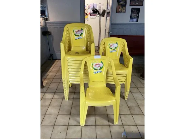 16 pvc terrasstoelen lipton - afbeelding 2 van  4
