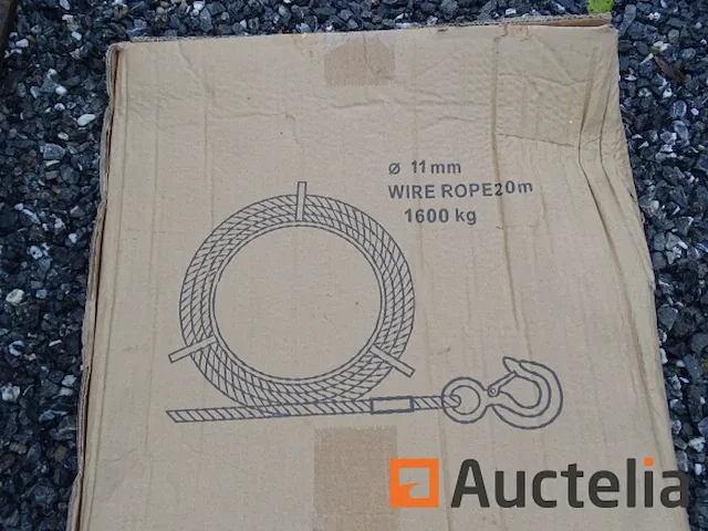 1.6 t twiper met 20 meter 11 mm kabel - afbeelding 2 van  6