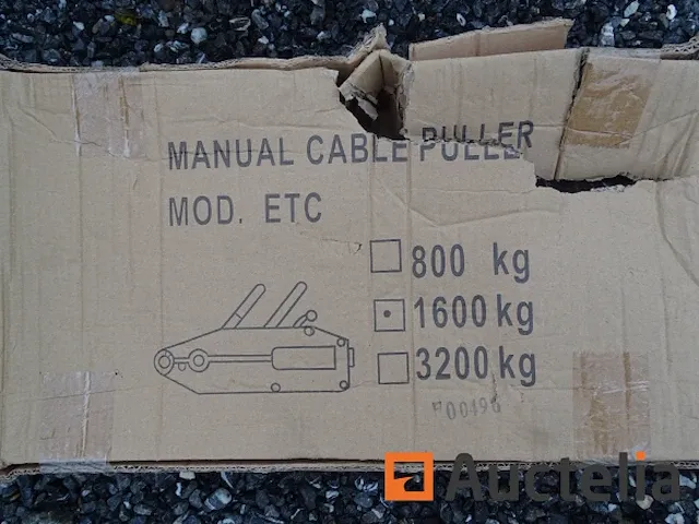 1.6 t twiper met 20 meter 11 mm kabel - afbeelding 3 van  6