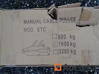 1.6 t twiper met 20 meter 11 mm kabel - afbeelding 3 van  6