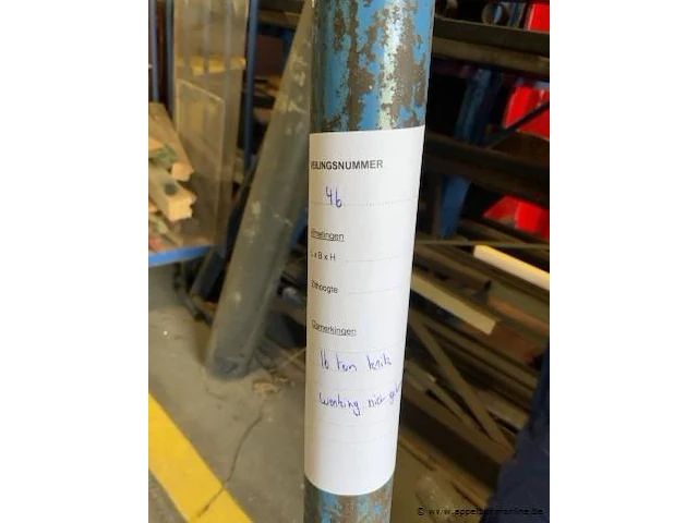 16 ton krik, werking niet gekend - afbeelding 2 van  2