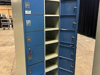 16-vaks lockerkast met sleutels - afbeelding 3 van  6