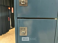 16-vaks lockerkast met sleutels - afbeelding 5 van  9