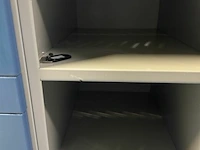 16-vaks lockerkast met sleutels - afbeelding 5 van  6