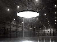16 x 100w 6500k led ufo highbay slim waterdicht met lens - afbeelding 2 van  8