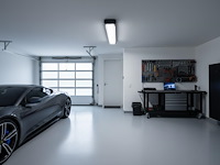 16 x 120cm pro dubbele led tl t8 armaturen waterdicht donkergrijs met reflector - afbeelding 4 van  9