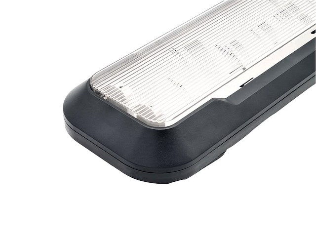 16 x 120cm pro dubbele led tl t8 armaturen waterdicht donkergrijs met reflector - afbeelding 7 van  9