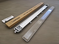 16 x 120cm pro dubbele led tl t8 armaturen waterdicht met reflectoren - afbeelding 5 van  9