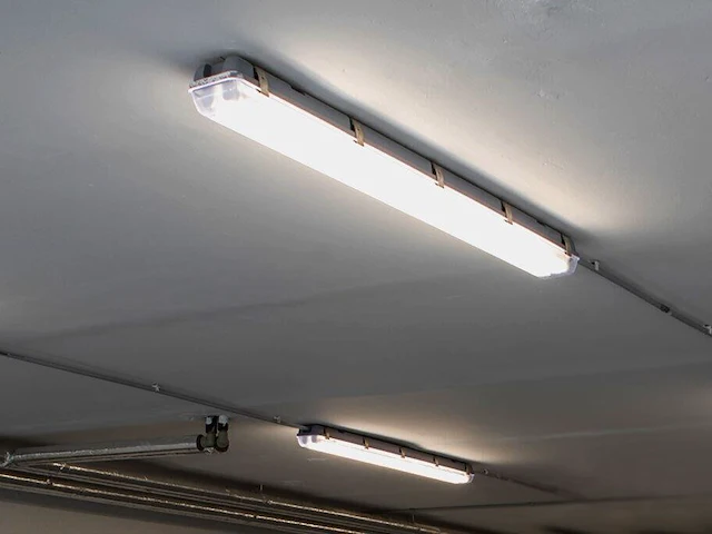 16 x 150cm dubbele led tl t8 armaturen waterdicht - afbeelding 1 van  10