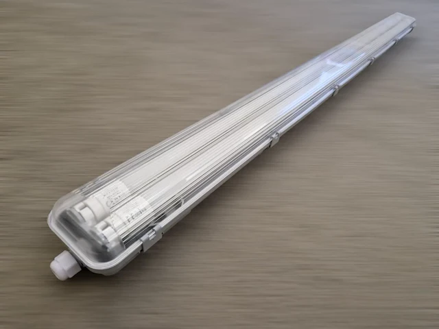 16 x 150cm dubbele led tl t8 armaturen waterdicht - afbeelding 3 van  10