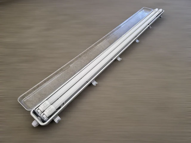 16 x 150cm dubbele led tl t8 armaturen waterdicht - afbeelding 5 van  10
