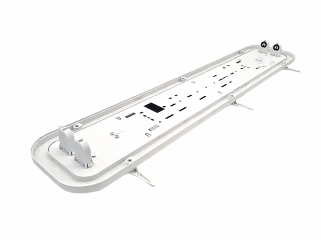16 x 60cm pro dubbele led tl t8 armaturen waterdicht wit met reflector - afbeelding 3 van  6