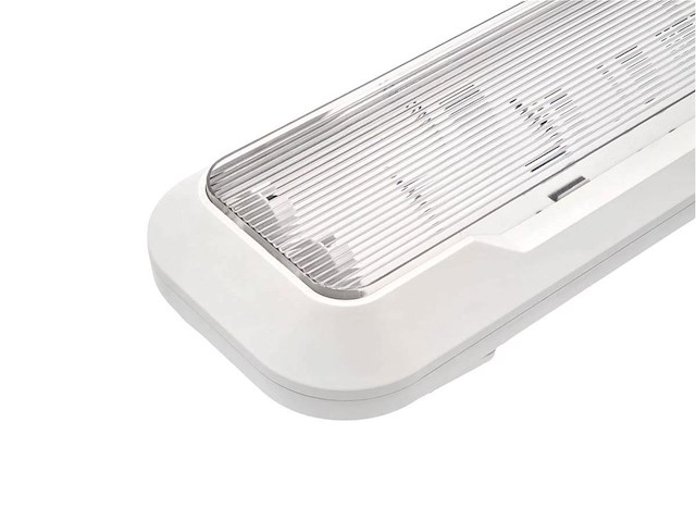 16 x 60cm pro dubbele led tl t8 armaturen waterdicht wit met reflector - afbeelding 6 van  8