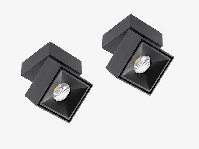 16 x baco kantelbare design spot zwart - afbeelding 1 van  7