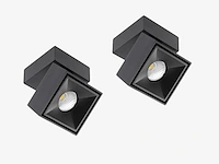 16 x baco kantelbare design spot zwart - afbeelding 1 van  7