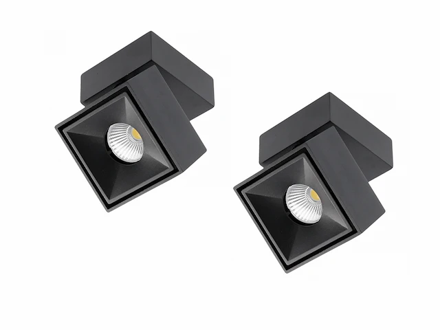 16 x baco kantelbare design spot zwart - afbeelding 5 van  7