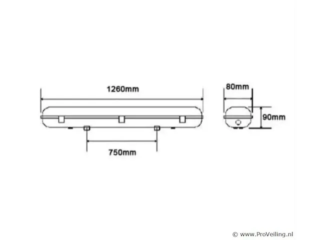 16 x dubbel tl frame 120cm - afbeelding 6 van  6