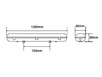 16 x dubbel tl frame 120cm - afbeelding 6 van  6