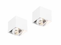 16 x gt kardan ar111 opbouw enkel wit - afbeelding 1 van  7