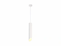 16 x gu10 decoratief hanglamp cilinder zand wit 30cm - afbeelding 2 van  3