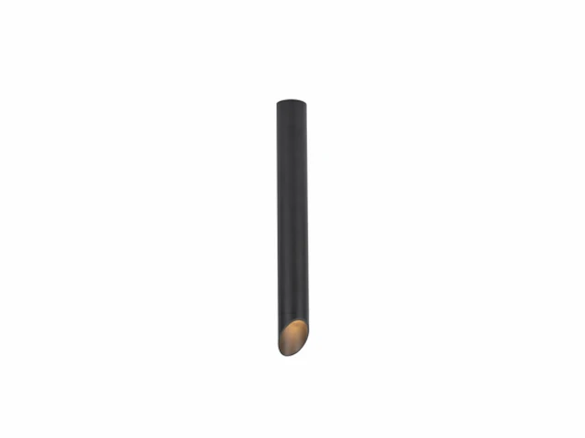 16 x gu10 opbouw design armatuur cilinder zand zwart 45cm - afbeelding 3 van  5