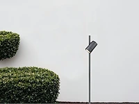 16 x prikspot tuinlamp gu10 fitting 60cm zwart draaibaar waterdicht - afbeelding 1 van  7