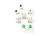 16 x tl 120cm dubbele armatuur – ip65 waterdicht – fluorescerend frame – binnen/buiten - afbeelding 4 van  6