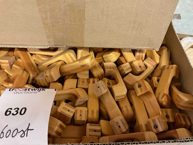1600 x houten kastgrepen - afbeelding 2 van  4