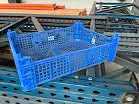 (160x) blauwe plastic kistjes - afbeelding 2 van  2