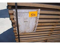 1,63 m³ eiken planken 30mm - afbeelding 2 van  4